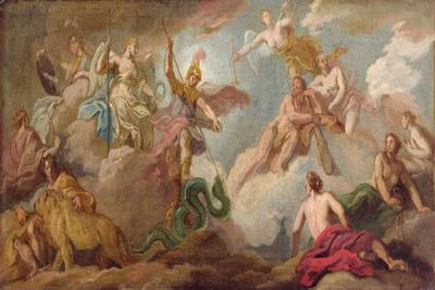 The Victory of Apollo, C.1716