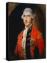 Sir Jeffery Amherst-Thomas Gainsborough-Stretched Canvas