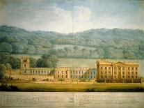 The West Front of Chatsworth House-Sir Jeffry Wyatville-Giclee Print