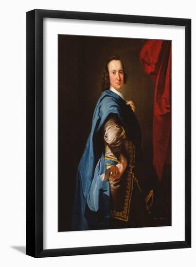 Sir John Abdy, Bt.-Thomas Hudson-Framed Giclee Print