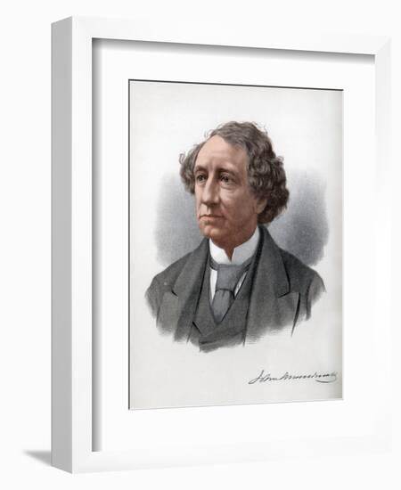 Sir John Alexander Macdonald, 1st Prime Minister of Canada, C1890-Petter & Galpin Cassell-Framed Giclee Print