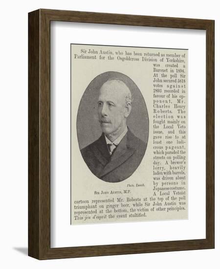 Sir John Austin-null-Framed Giclee Print