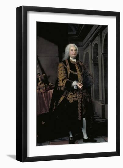 Sir John Barnard, Lord Mayor 1737, 1738-Joseph Highmore-Framed Giclee Print