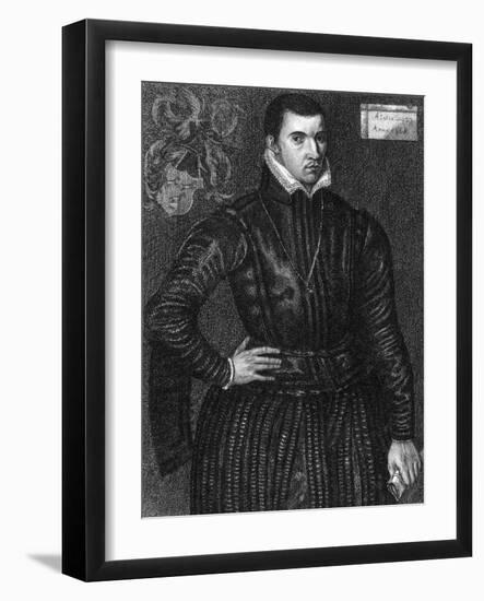 Sir John Brockett-Antonio More-Framed Art Print