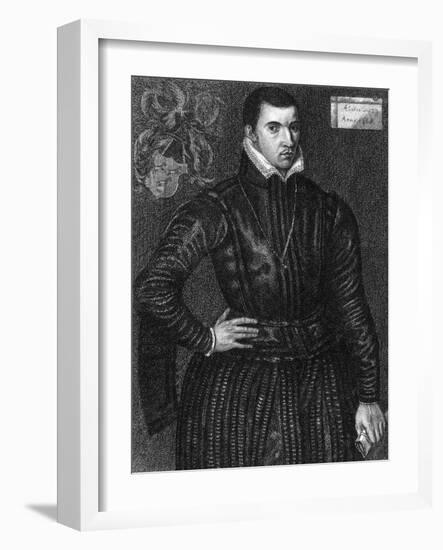 Sir John Brockett-Antonio More-Framed Art Print