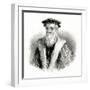 Sir John Cheke 1514-1557-null-Framed Art Print