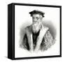 Sir John Cheke 1514-1557-null-Framed Stretched Canvas