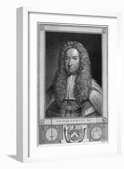 Sir John Comyns-J Neagle-Framed Art Print