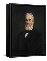 Sir John Evans, 1905-John Collier-Framed Stretched Canvas