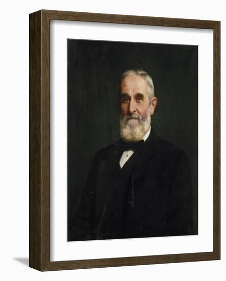 Sir John Evans, 1905-John Collier-Framed Giclee Print