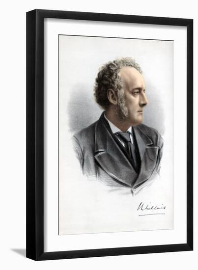 Sir John Everett Millais, 1st Baronet, British Painter and Illustrator, C1890-Petter & Galpin Cassell-Framed Giclee Print