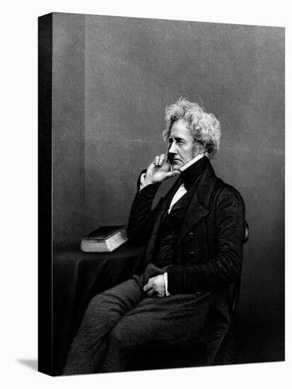 Sir John F.W. Herschel, from 'The Drawing-Room Portrait Gallery of Eminent Personages', 1861-John Jabez Edwin Paisley Mayall-Stretched Canvas