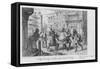 Sir John Falstaff Arrested, at the Suit of Mrs Quickly!-George Cruikshank-Framed Stretched Canvas