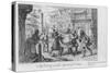 Sir John Falstaff Arrested, at the Suit of Mrs Quickly!-George Cruikshank-Stretched Canvas