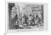 Sir John Falstaff Arrested, at the Suit of Mrs Quickly!-George Cruikshank-Framed Giclee Print