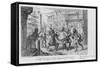 Sir John Falstaff Arrested, at the Suit of Mrs Quickly!-George Cruikshank-Framed Stretched Canvas