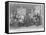 Sir John Falstaff Driving Pistol from His Presence-George Cruikshank-Framed Stretched Canvas