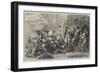 Sir John Falstaff Examining the Recruits Provided for Him by Justice Shallow-Sir John Gilbert-Framed Premium Giclee Print