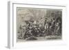 Sir John Falstaff Examining the Recruits Provided for Him by Justice Shallow-Sir John Gilbert-Framed Giclee Print