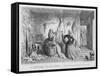 Sir John Falstaff in the Buck-Basket-George Cruikshank-Framed Stretched Canvas
