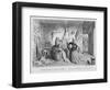 Sir John Falstaff in the Buck-Basket-George Cruikshank-Framed Giclee Print