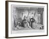 Sir John Falstaff in the Buck-Basket-George Cruikshank-Framed Giclee Print