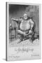 Sir John Falstaff Knight-George Cruikshank-Stretched Canvas