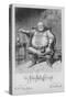 Sir John Falstaff Knight-George Cruikshank-Stretched Canvas