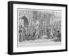 Sir John Falstaff Receiving a Most Unexpected Rebuke from King Henry the Fifth-George Cruikshank-Framed Giclee Print