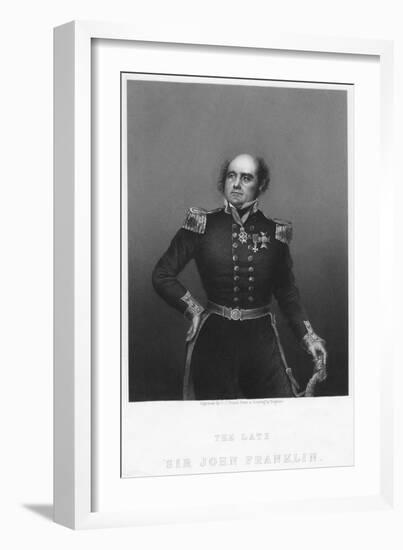 Sir John Franklin, C1860S-DJ Pound-Framed Giclee Print