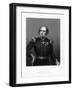 Sir John Franklin, English Sea Captain and Arctic Explorer, 19th Century-null-Framed Giclee Print