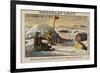 Sir John Franklin's Expedition in Search of the Northwest Passage, 1847-null-Framed Giclee Print
