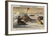 Sir John Franklin's Expedition in Search of the Northwest Passage, 1847-null-Framed Giclee Print