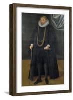 Sir John Garrard, Lord Mayor in 1601, 1618-Daniel Mytens-Framed Giclee Print