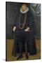 Sir John Garrard, Lord Mayor in 1601, 1618-Daniel Mytens-Stretched Canvas