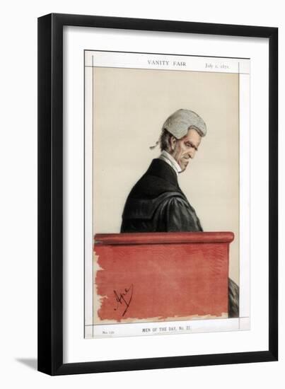 Sir John George Shaw-Lefevre, British Barrister, Politician and Civil Servant, 1871-Carlo Pellegrini-Framed Premium Giclee Print