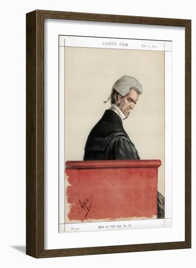 Sir John George Shaw-Lefevre, British Barrister, Politician and Civil Servant, 1871-Carlo Pellegrini-Framed Giclee Print