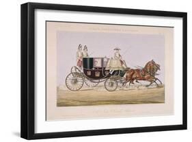 Sir John Gerard's Chariot, 1844-null-Framed Giclee Print