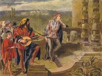 The Musician Sings in the Two Gentlemen of Verona: Act IV Scene II, C1875-Sir John Gilbert-Giclee Print