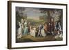 Sir John Halkett and His Family, 1781-David Allan-Framed Giclee Print