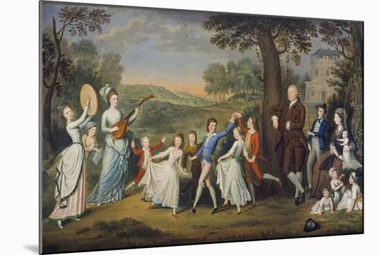 Sir John Halkett and His Family, 1781-David Allan-Mounted Giclee Print
