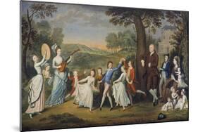 Sir John Halkett and His Family, 1781-David Allan-Mounted Giclee Print