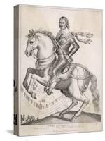 Sir John Hotham Riding 1-S Harding-Stretched Canvas