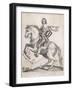 Sir John Hotham Riding 1-S Harding-Framed Art Print