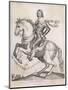 Sir John Hotham Riding 1-S Harding-Mounted Art Print