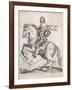 Sir John Hotham Riding 1-S Harding-Framed Art Print