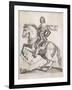 Sir John Hotham Riding 1-S Harding-Framed Art Print