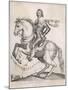 Sir John Hotham Riding 1-S Harding-Mounted Art Print