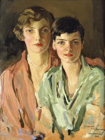 The Sisters, Joan and Marjory, 1927