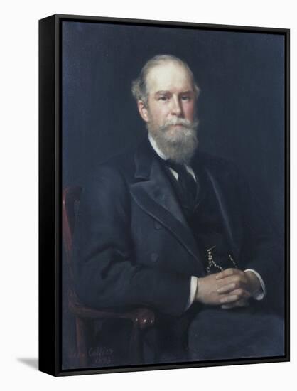 Sir John Lubbock, C1875-1913-John Collier-Framed Stretched Canvas